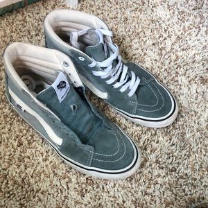 Light blue Vans high top (Pro classics)